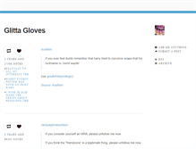 Tablet Screenshot of glittagloves.tumblr.com