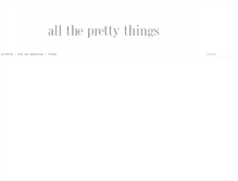 Tablet Screenshot of allthe-prettythings.tumblr.com