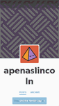 Mobile Screenshot of apenaslincoln.tumblr.com