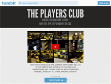 Tablet Screenshot of playersclubtv.tumblr.com