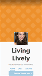 Mobile Screenshot of livinglively.tumblr.com