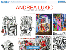 Tablet Screenshot of lukicandrea.tumblr.com