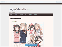 Tablet Screenshot of lecy-gr.tumblr.com