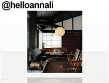 Tablet Screenshot of helloannali.tumblr.com