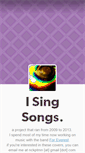 Mobile Screenshot of i-sing-songs.tumblr.com