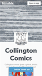 Mobile Screenshot of collingtoncomics.tumblr.com