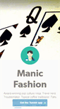 Mobile Screenshot of manicfashion.tumblr.com