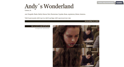 Desktop Screenshot of andyswonderland.tumblr.com