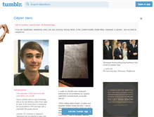 Tablet Screenshot of citizenhero.tumblr.com
