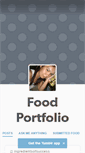 Mobile Screenshot of foodportfolio.tumblr.com