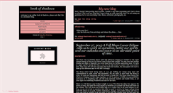 Desktop Screenshot of book-ofshadows.tumblr.com