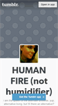 Mobile Screenshot of humanfire.tumblr.com