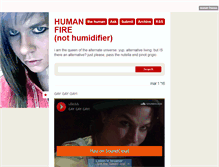 Tablet Screenshot of humanfire.tumblr.com