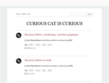 Tablet Screenshot of curiouscatiscurious.tumblr.com
