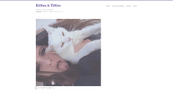 Desktop Screenshot of girlsandcats.tumblr.com