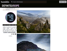 Tablet Screenshot of definitelydope.tumblr.com
