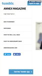 Mobile Screenshot of annexmagazine.tumblr.com