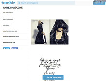 Tablet Screenshot of annexmagazine.tumblr.com