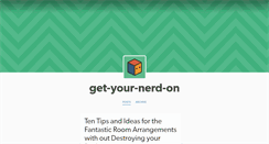 Desktop Screenshot of get-your-nerd-on.tumblr.com