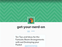 Tablet Screenshot of get-your-nerd-on.tumblr.com