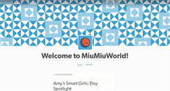 Desktop Screenshot of miumiuchuu.tumblr.com
