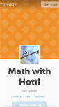 Mobile Screenshot of hottingert.tumblr.com