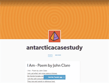 Tablet Screenshot of antarcticacasestudy.tumblr.com
