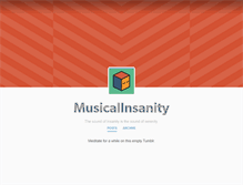 Tablet Screenshot of musicalinsanity.tumblr.com