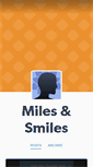 Mobile Screenshot of milesandsmiles.tumblr.com