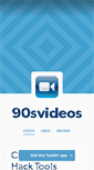Mobile Screenshot of 90svideos.tumblr.com