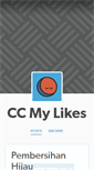 Mobile Screenshot of ccmylikes.tumblr.com
