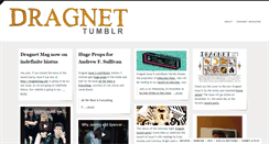Desktop Screenshot of dragnetmag.tumblr.com