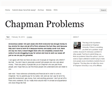 Tablet Screenshot of chapmanuniversityproblems.tumblr.com