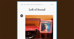 Desktop Screenshot of leftofsound.tumblr.com