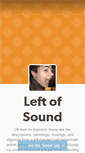 Mobile Screenshot of leftofsound.tumblr.com