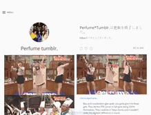 Tablet Screenshot of perfume.tumblr.com