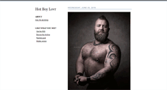 Desktop Screenshot of hot-boy-lover.tumblr.com