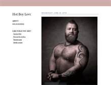 Tablet Screenshot of hot-boy-lover.tumblr.com