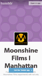 Mobile Screenshot of moonshinefilms.tumblr.com