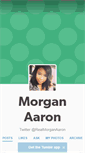 Mobile Screenshot of morganaaron.tumblr.com