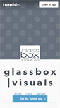 Mobile Screenshot of glassboxvisuals.tumblr.com