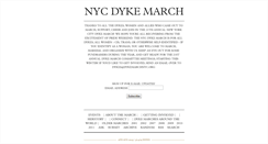 Desktop Screenshot of nycdykemarch.tumblr.com