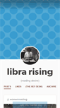 Mobile Screenshot of librarising.tumblr.com