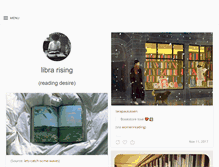 Tablet Screenshot of librarising.tumblr.com
