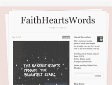 Tablet Screenshot of faithmaidi.tumblr.com