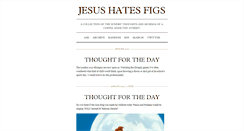 Desktop Screenshot of jesushatesfigs.tumblr.com