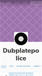 Mobile Screenshot of dubplatepolice.tumblr.com