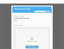 Tablet Screenshot of piningforthefjords.tumblr.com