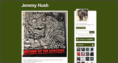 Desktop Screenshot of jeremyhush.tumblr.com