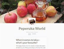 Tablet Screenshot of peperukaworld.tumblr.com